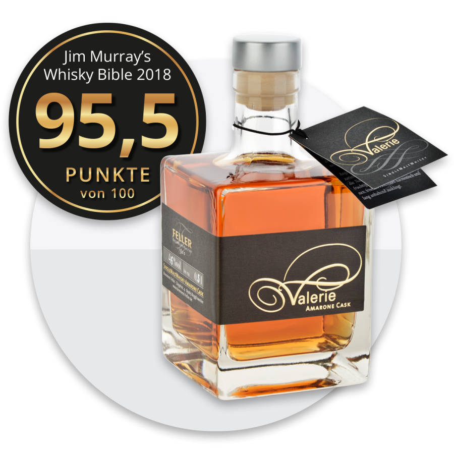 Valerie Single Malt Amarone Cask 5 Jahre - 46% Vol.