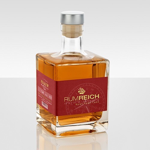 Rumreich Ruby Port Cask 10 Jahre - 46,8% Vol. kaufen | Brennerei Feller