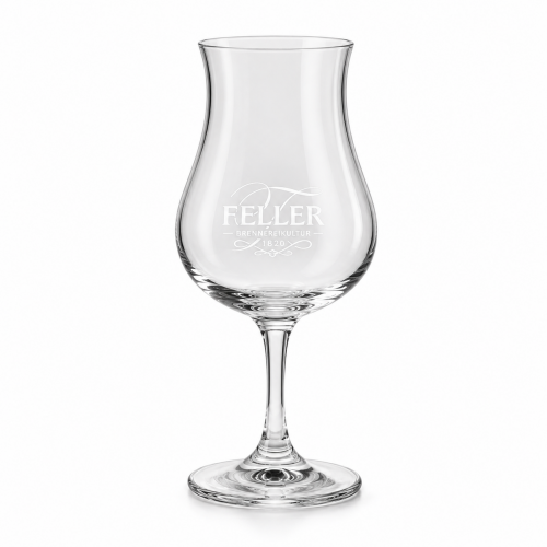 Feller Brand-Glas – mit edler Logo-Gravur kaufen | Brennerei Feller