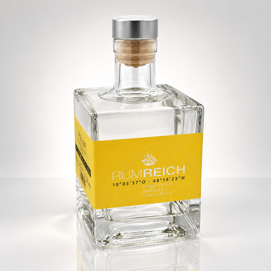 Rum-White (Banana fermented character) – 58,5 % Vol. kaufen | Brennerei Feller